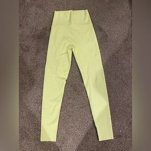 Aerie American Eagle Neon Yellow Leggings